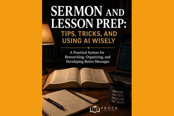 Sermon and Lesson Prep: Tips, Tricks, and Using AI Wisely