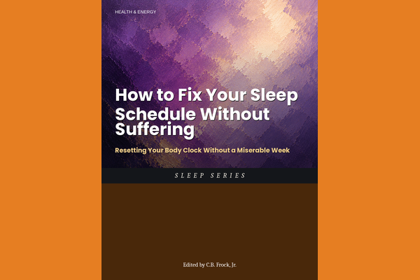 How to Fix Your Sleep Schedule Without Suffering