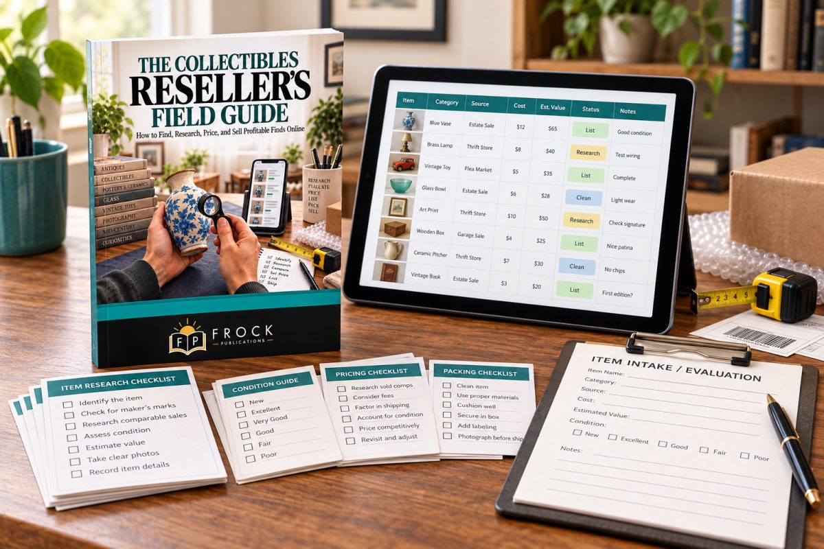 The Collectibles Reseller’s Field Kit &mdash; complete kit contents